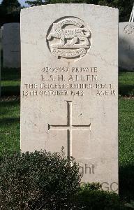 Minturno War Cemetery - Allen, Lawrence Seaward Hoare