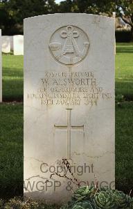 Minturno War Cemetery - Alsworth, William