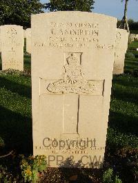 Minturno War Cemetery - Anderton, Thomas