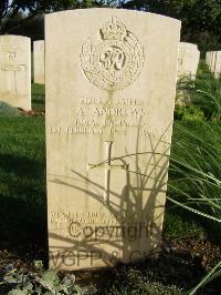 Minturno War Cemetery - Andrews, Albert