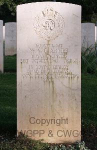 Minturno War Cemetery - Armes, William Victor George