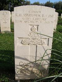 Minturno War Cemetery - Ashdown, Kenneth Benjamin