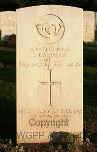 Minturno War Cemetery - Bagshaw, Thomas