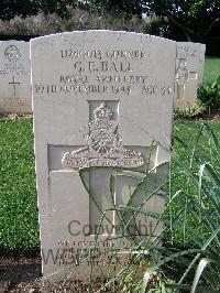 Minturno War Cemetery - Ball, George Edward