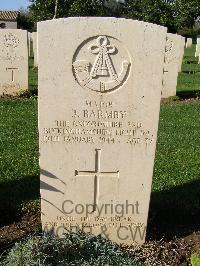 Minturno War Cemetery - Barmby, James