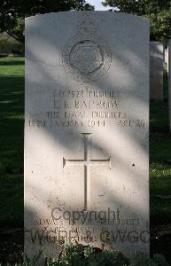 Minturno War Cemetery - Barrow, Leonard Edward