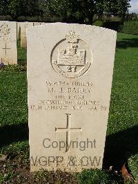Minturno War Cemetery - Barry, Martin Joseph