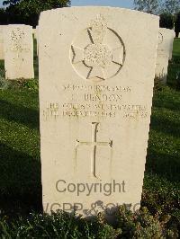 Minturno War Cemetery - Bendon, Charles