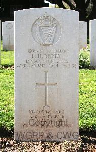 Minturno War Cemetery - Berry, Lewis Henry