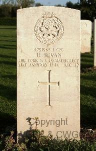Minturno War Cemetery - Bevan, Harold
