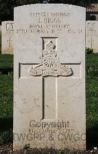Minturno War Cemetery - Biggs, Jack