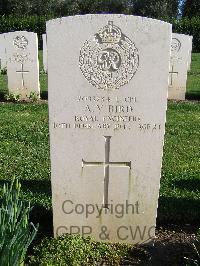 Minturno War Cemetery - Bird, Albert Victor