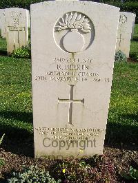 Minturno War Cemetery - Birkin, Ronald