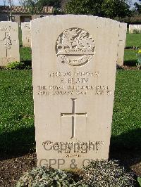 Minturno War Cemetery - Blain, Edward