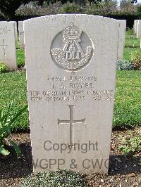 Minturno War Cemetery - Boyes, Thomas Alec