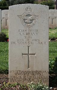 Minturno War Cemetery - Brand, Stanley Sherwen