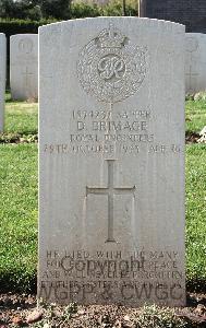 Minturno War Cemetery - Brimage, David