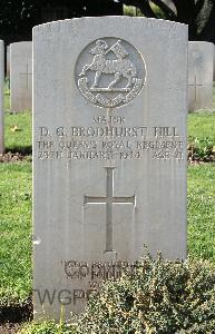 Minturno War Cemetery - Brodhurst Hill, David Graham