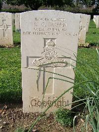 Minturno War Cemetery - Brown, Charles Gerrard