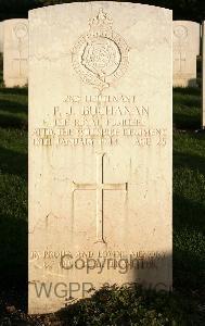 Minturno War Cemetery - Buchanan, Philip James