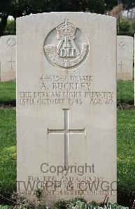 Minturno War Cemetery - Buckley, Albert