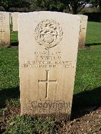 Minturno War Cemetery - Burton, Jack