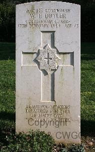 Minturno War Cemetery - Butler, William Frederick