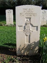 Minturno War Cemetery - Cairns, John