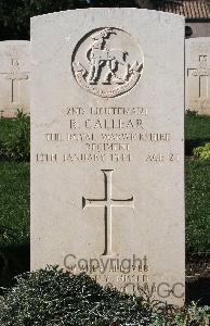 Minturno War Cemetery - Callear, Reginald