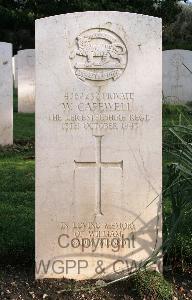 Minturno War Cemetery - Capewell, William