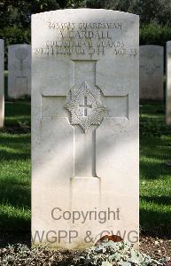 Minturno War Cemetery - Cardall, Arthur
