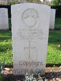 Minturno War Cemetery - Carpenter, Andrew William Thomas