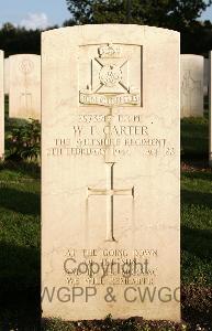 Minturno War Cemetery - Carter, Wyndham Francis