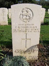 Minturno War Cemetery - Chamberlain, Charles Herbert