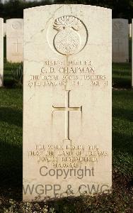 Minturno War Cemetery - Chapman, George Dalziel