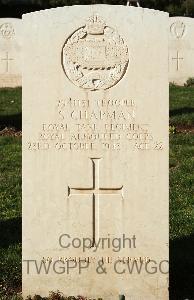 Minturno War Cemetery - Chapman, Samuel