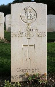 Minturno War Cemetery - Charlton, James