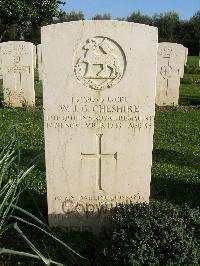 Minturno War Cemetery - Cheshire, William George