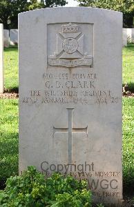 Minturno War Cemetery - Clark, Godfrey Desmond