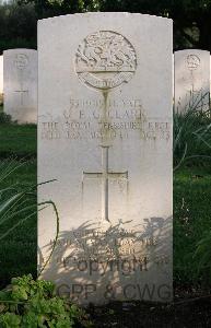 Minturno War Cemetery - Clark, Gordon Frank George