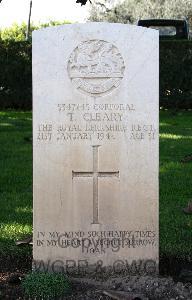 Minturno War Cemetery - Cleary, Thomas