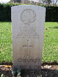 Minturno War Cemetery - Cloutier, Arthur