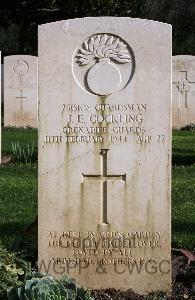 Minturno War Cemetery - Cockling, John Edward