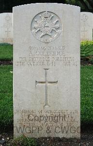 Minturno War Cemetery - Colbridge, Albert