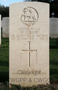 Minturno War Cemetery - Collins, William