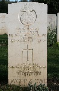 Minturno War Cemetery - Collinson, John