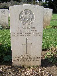 Minturno War Cemetery - Collison, Cyril Kitchener