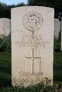 Minturno War Cemetery - Connor, Peter