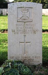 Minturno War Cemetery - Cooke, Bertie George