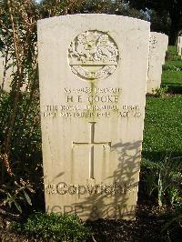Minturno War Cemetery - Cooke, Harold Edward
